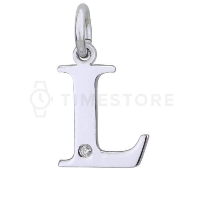 Pandantiv din argint cu diamant TS-PE-0027