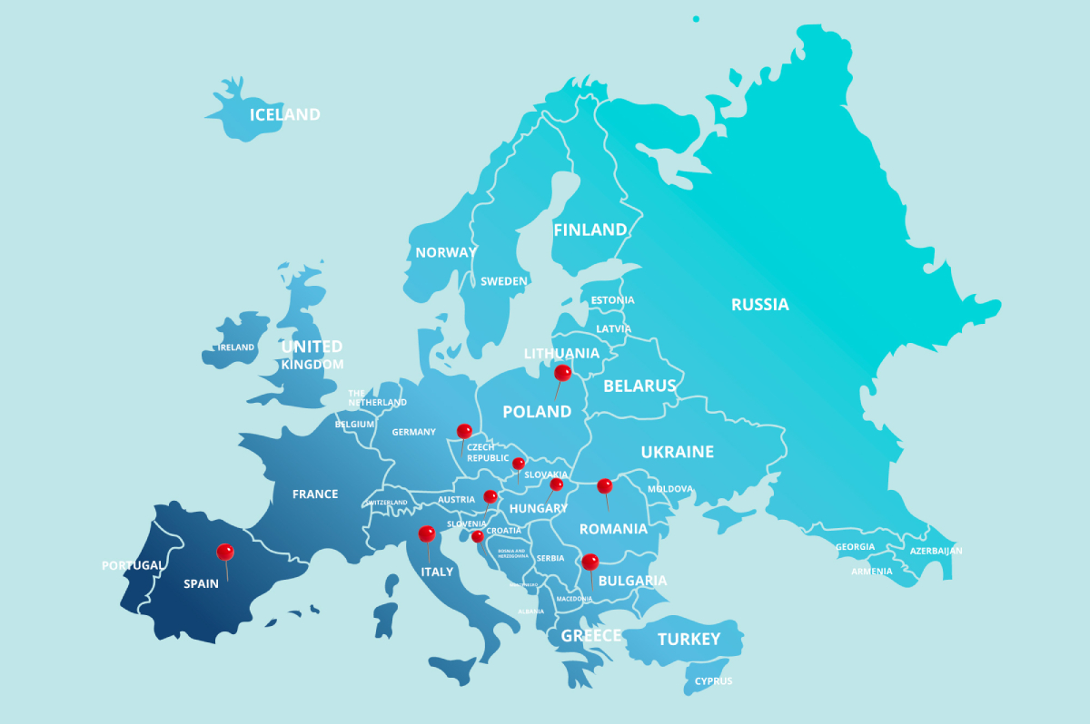 Așa cumpără clienții în țările în care activăm